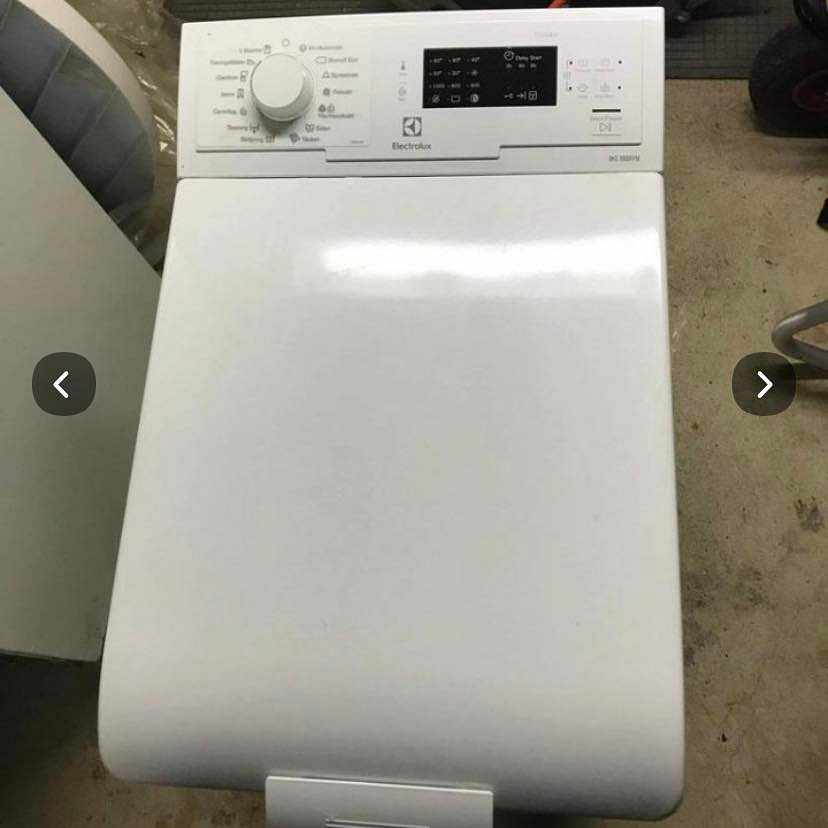 image of Hämta liten tvättmaskin. - 