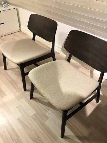 image of Loungestol/fåtölj x 2 - 