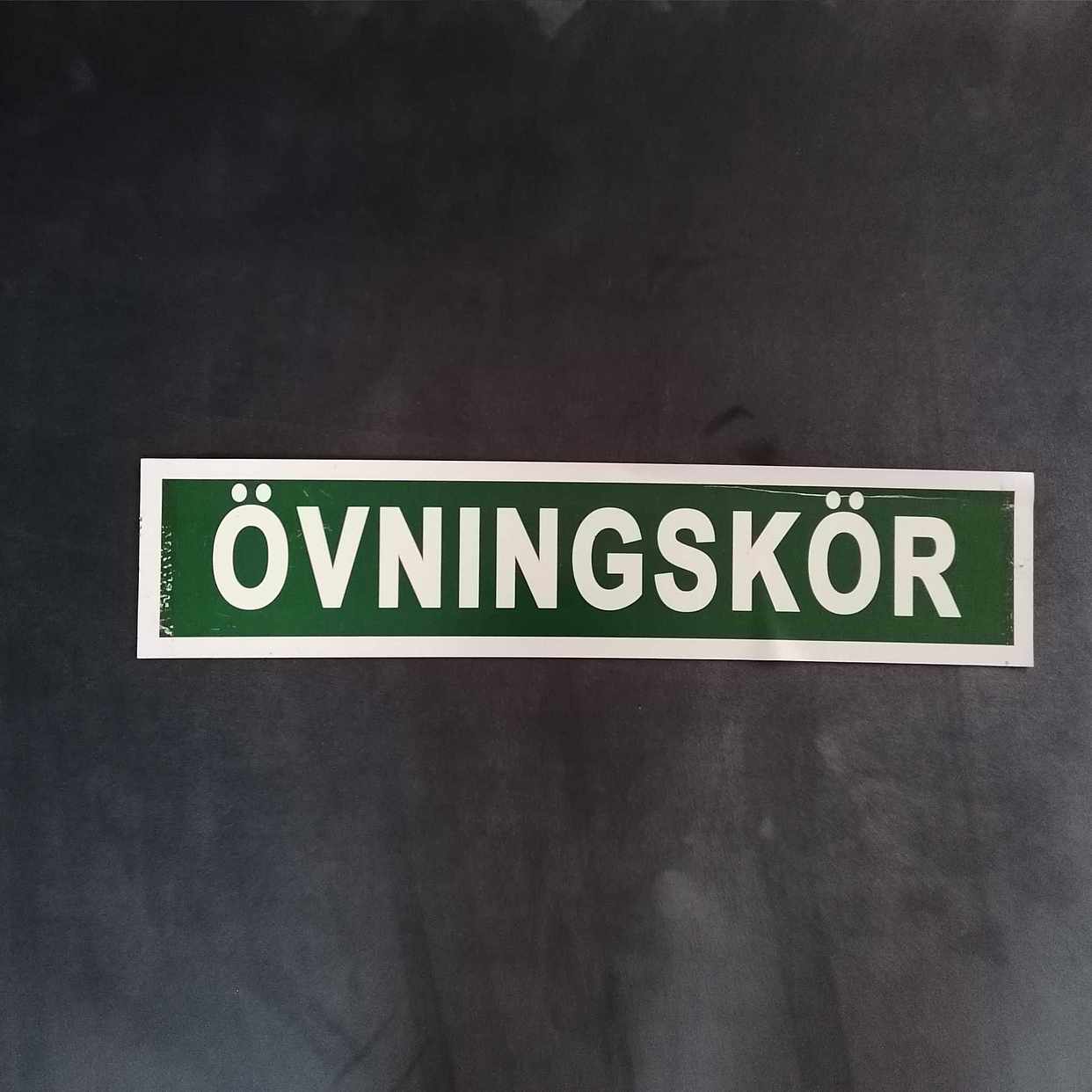image of Övningskör-skylt - Bandhagen