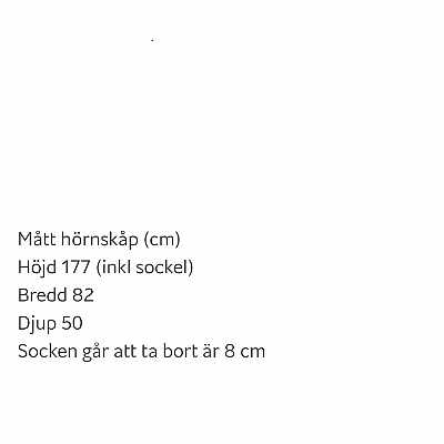 image of Hörnskåp/cupboard - 
