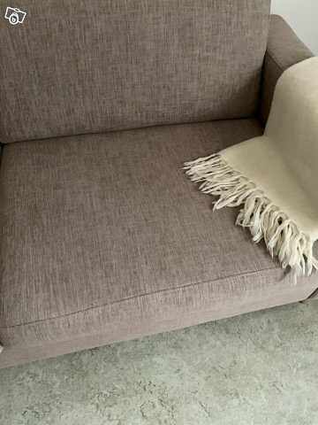 image of Beige soffa fint skick - 
