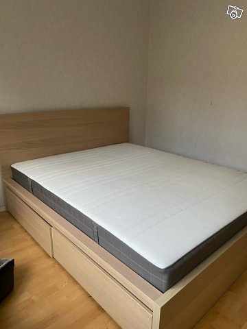 image of Sängram med förvaring + m - 