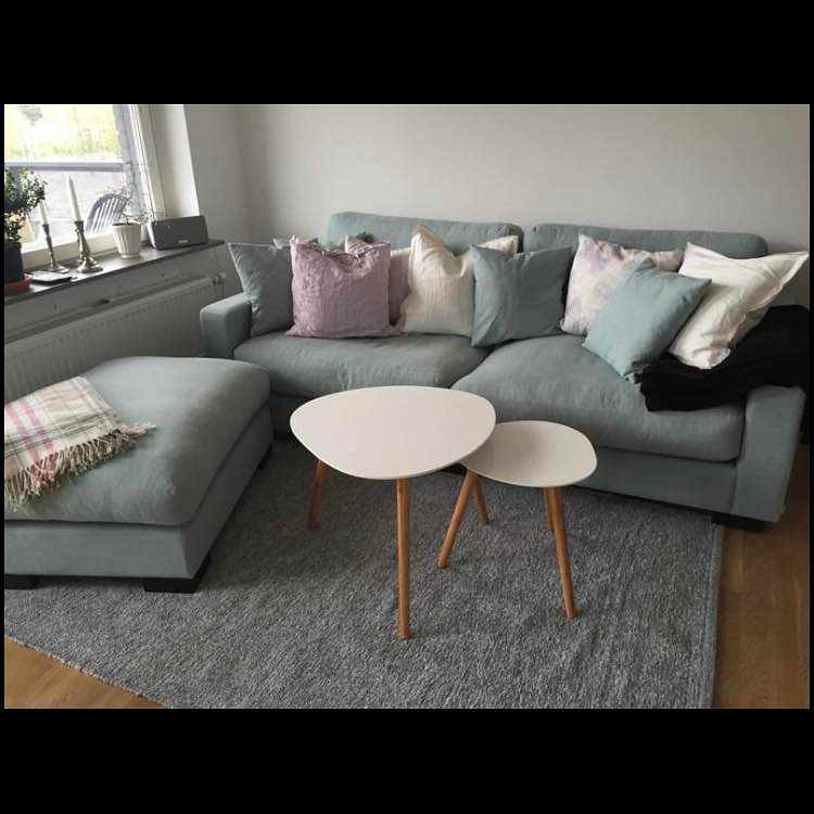 image of Hämta soffa plus fotpall - 