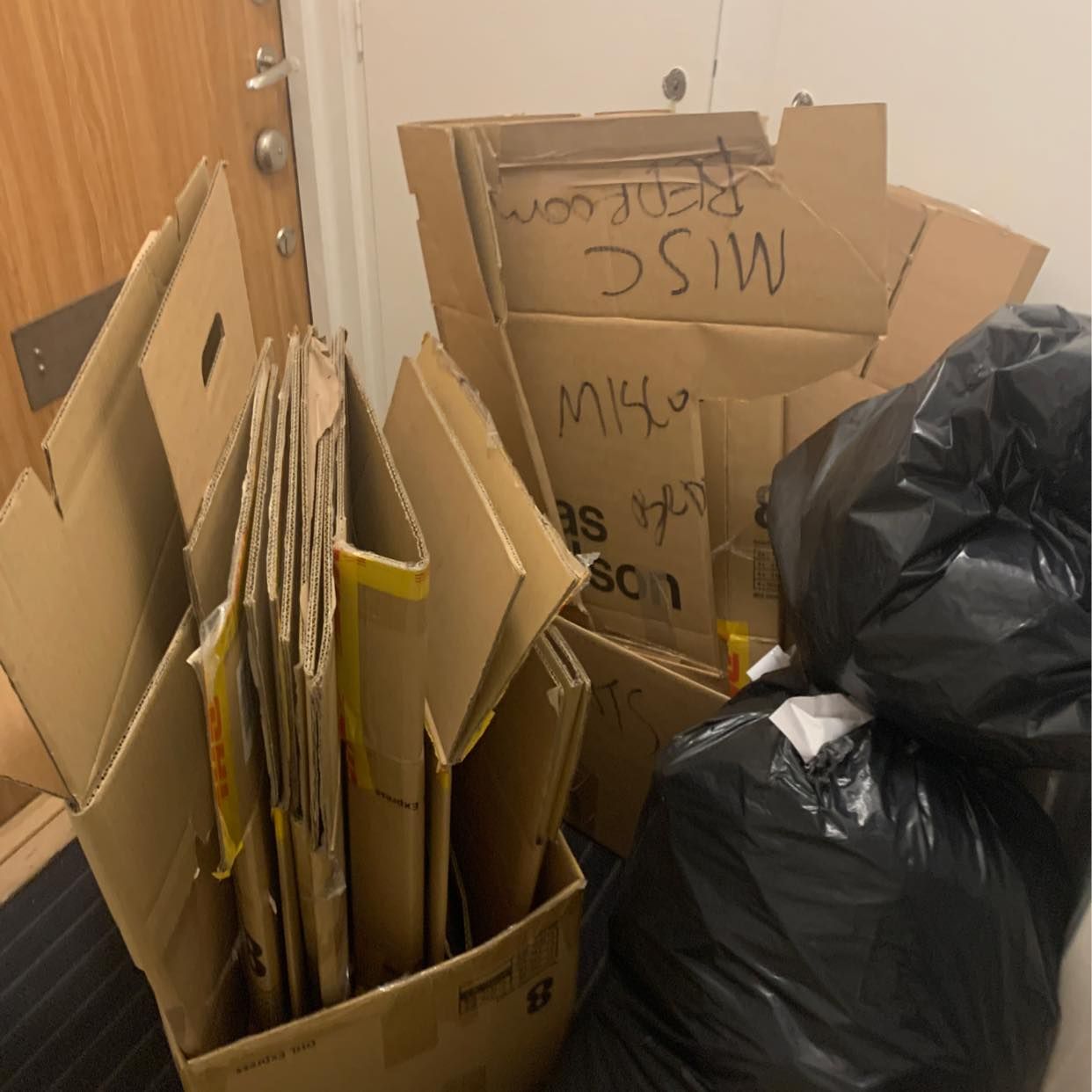image of Cardboard boxes - Solna