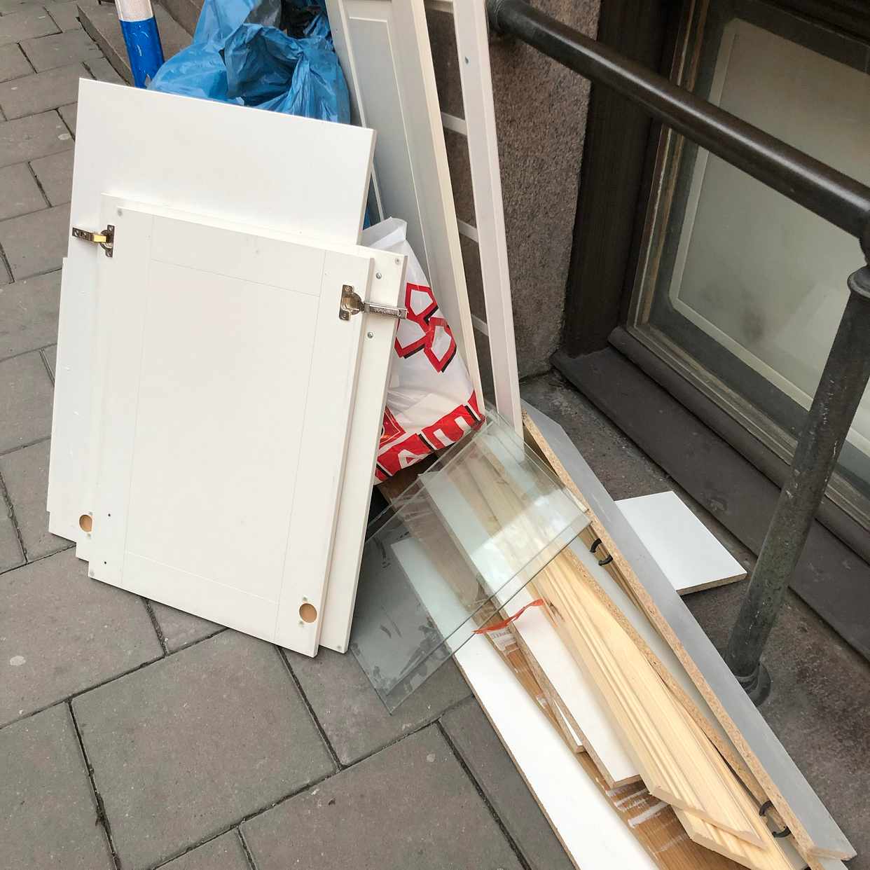 image of Skräp till återvinning - Stockholm