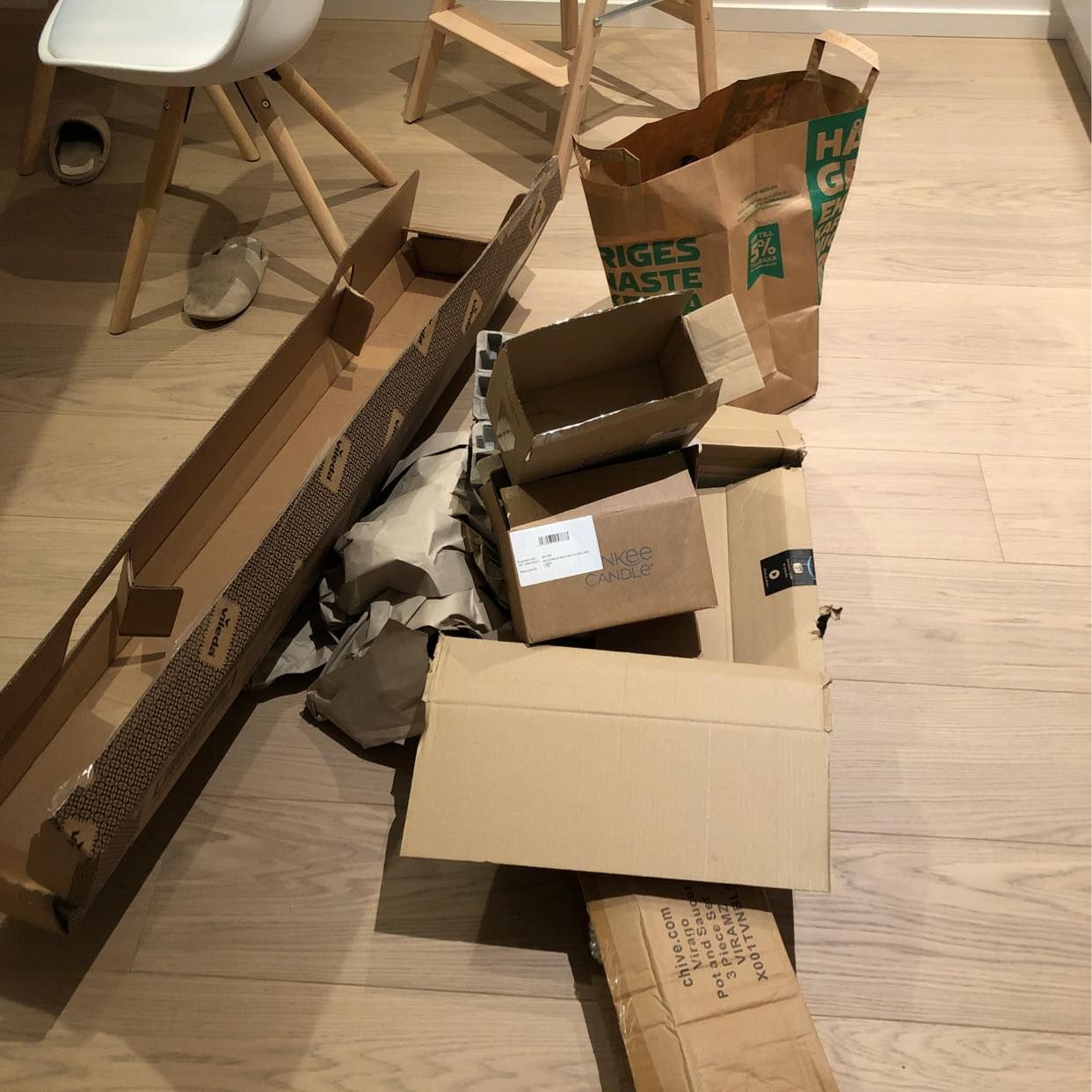 image of cardboard, recycling - Stockholm