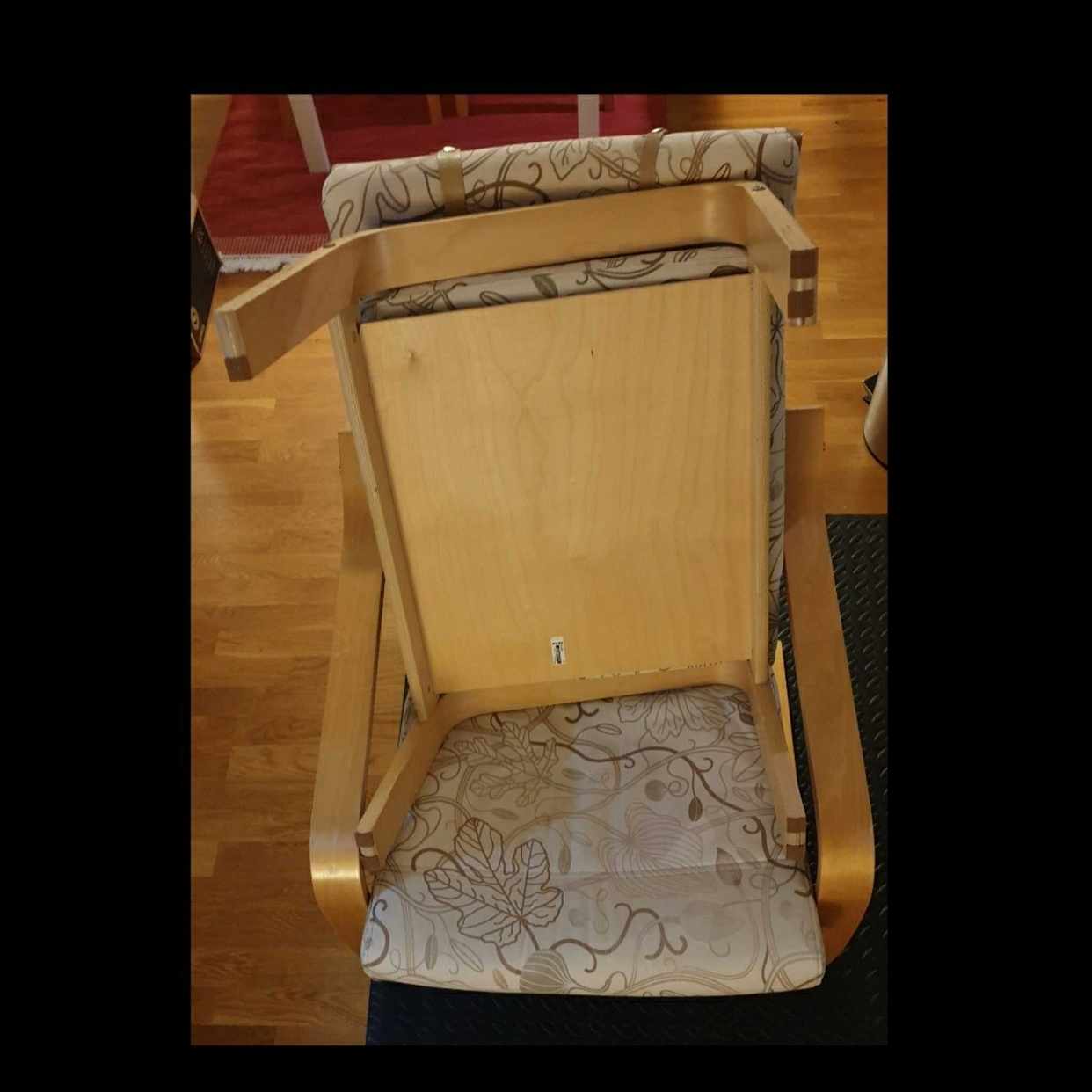 image of Armchair and footstool - Solna