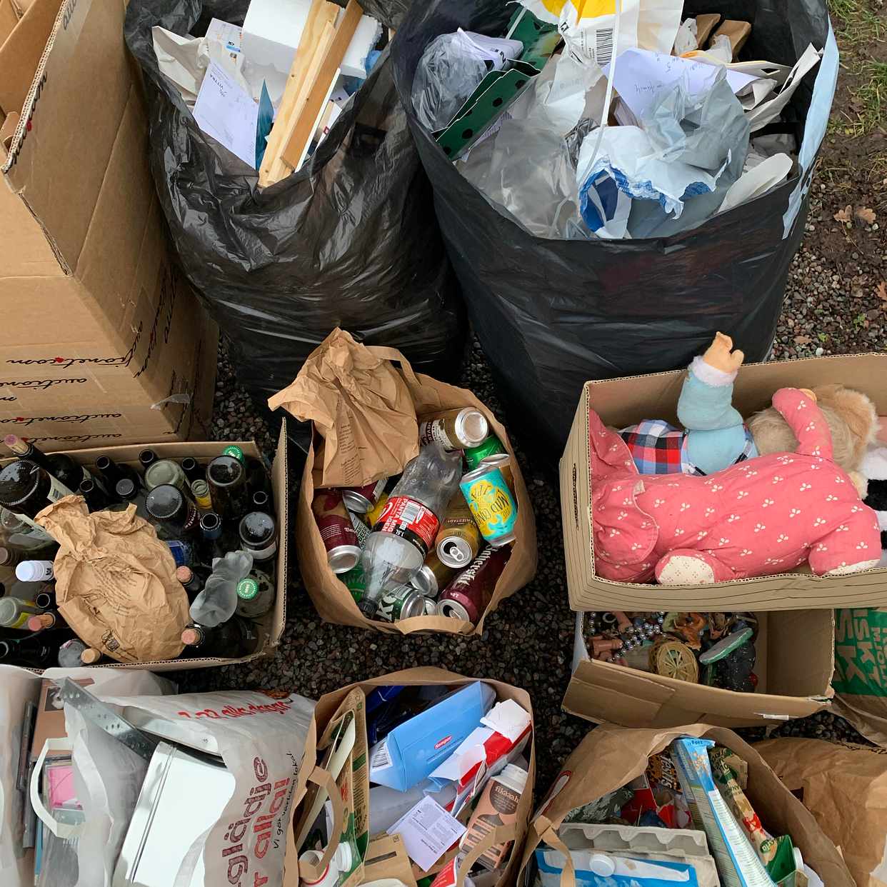 image of Mixed recycling - Lidingö