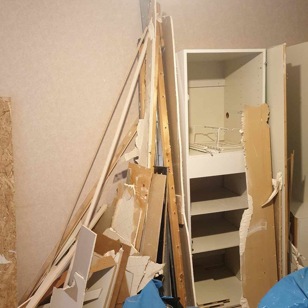 image of Bråte från renovering - Stockholm
