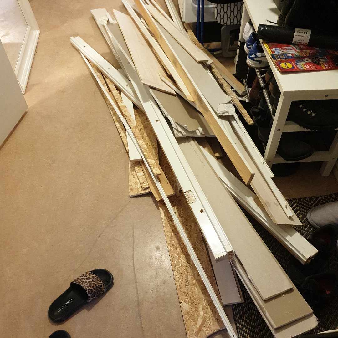 image of Bråte från renovering - Stockholm