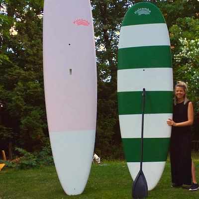 image of 5st surfbrädor + bildäck - 