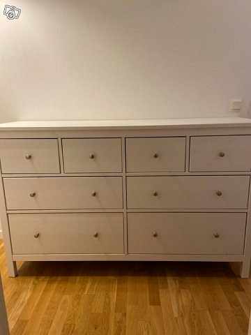image of Hemnes byrå IKEA vit i go - 