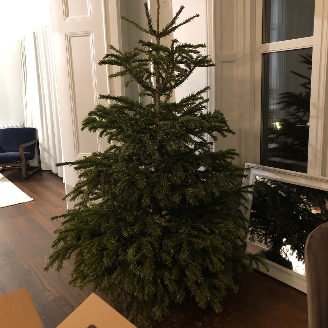 image of Throw Christmas Tree - Stockholm