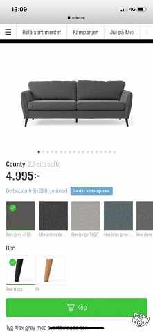 image of 2,5-Sits soffa NYSKICK - 