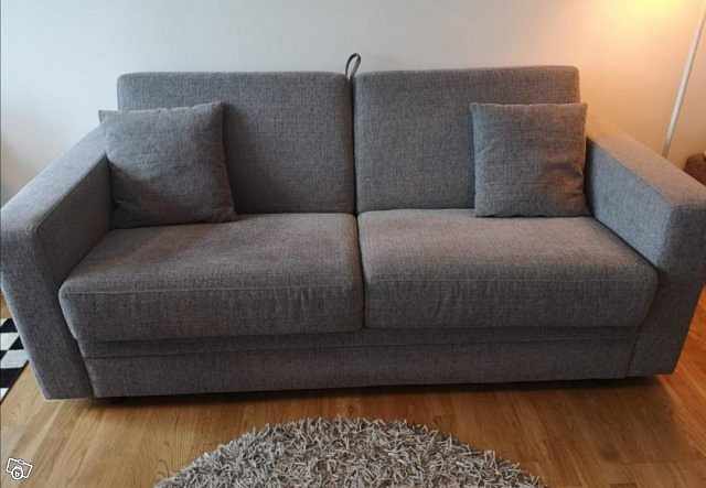 image of Bäddsoffa och fotpall  - 
