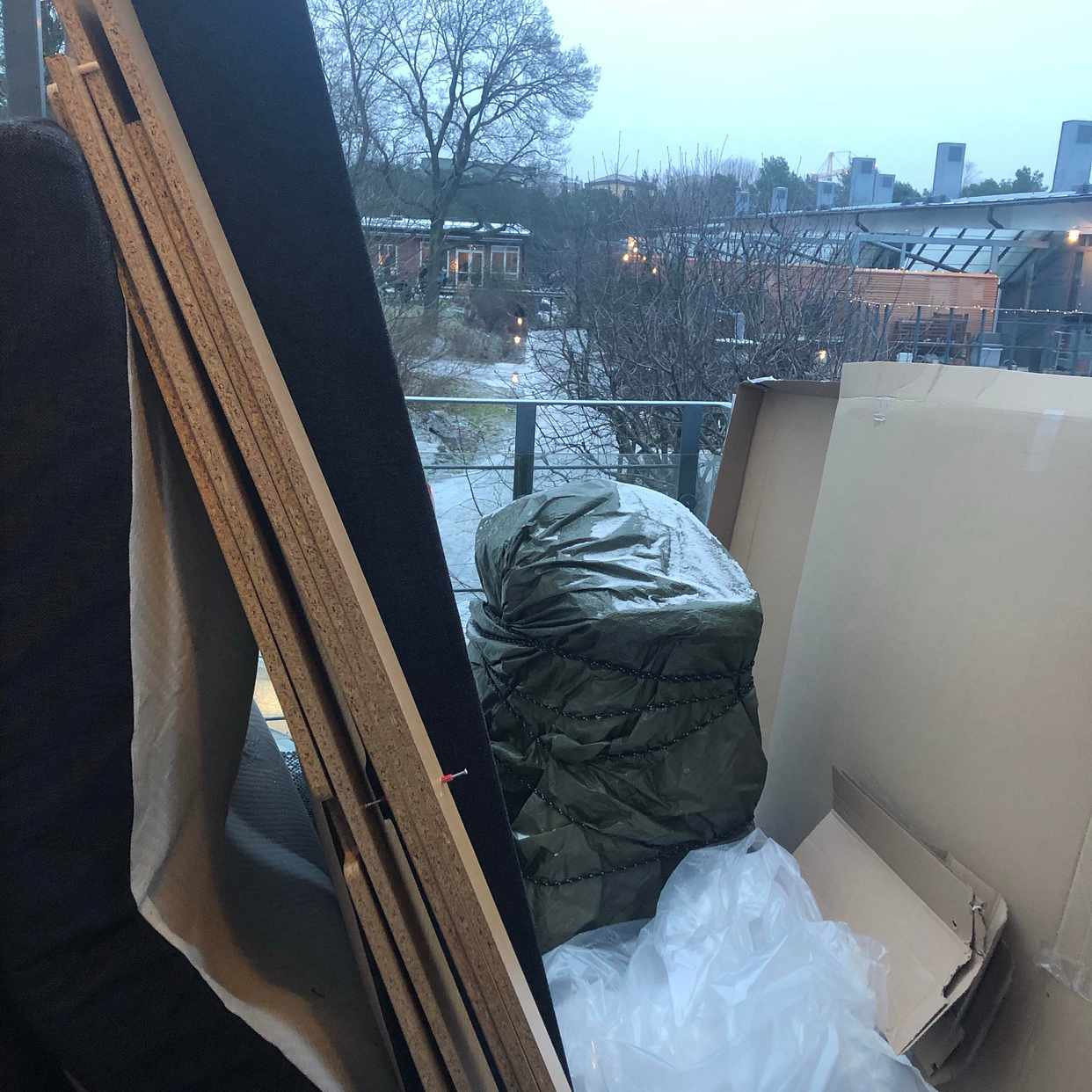 image of Dubbelsäng  och emballage - Stockholms Stad