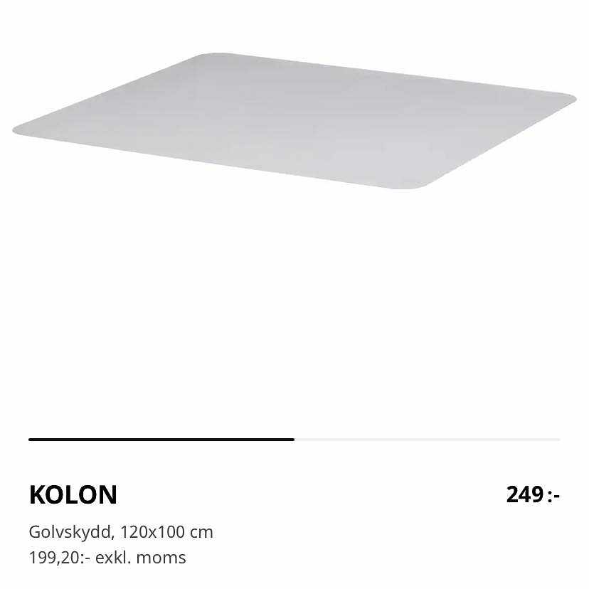 image of Golvskydd i plast - Älvsjö