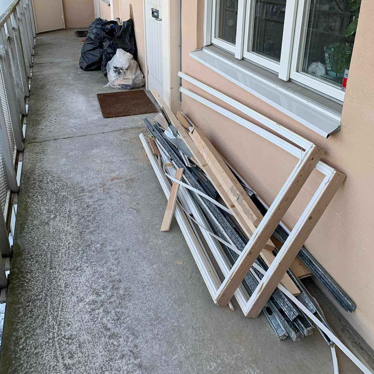 image of Building material for ÅVC - Stockholm