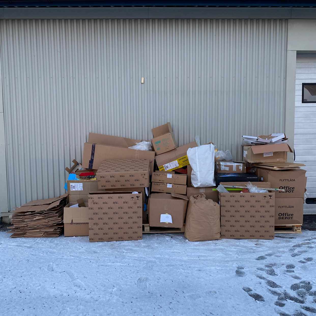 image of Wellpapp plast - Stockholms Stad
