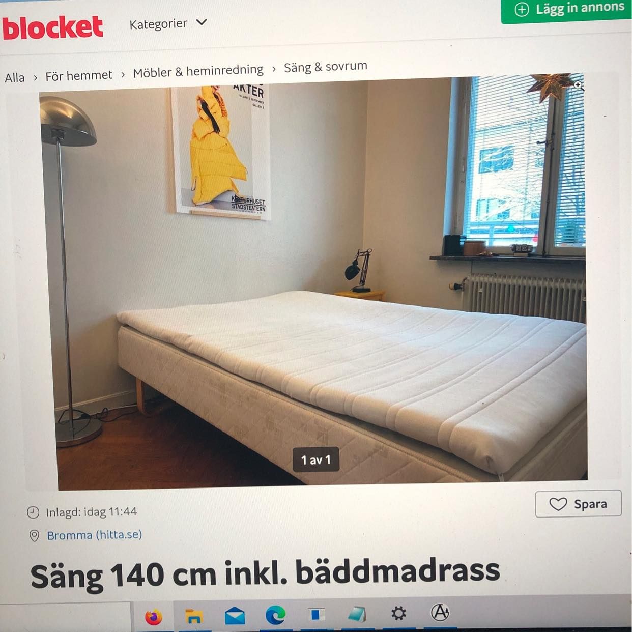 image of Transportera säng - 