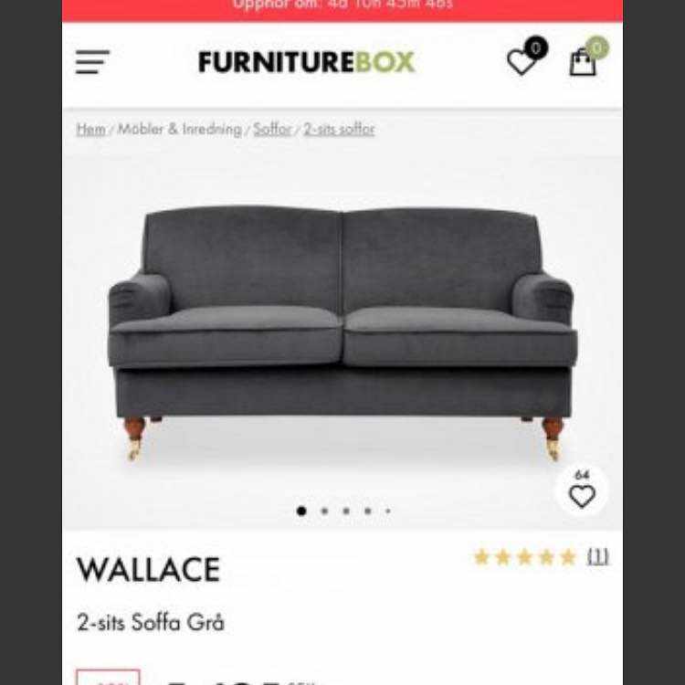 image of Transport av liten soffa - 