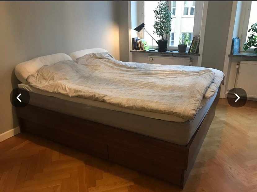 image of sängram, demonterad 4 låd - 