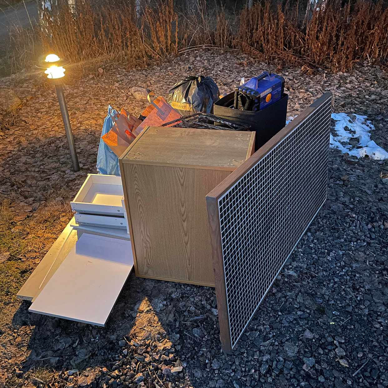 image of Till återvinning/återbruk - Gråbo
