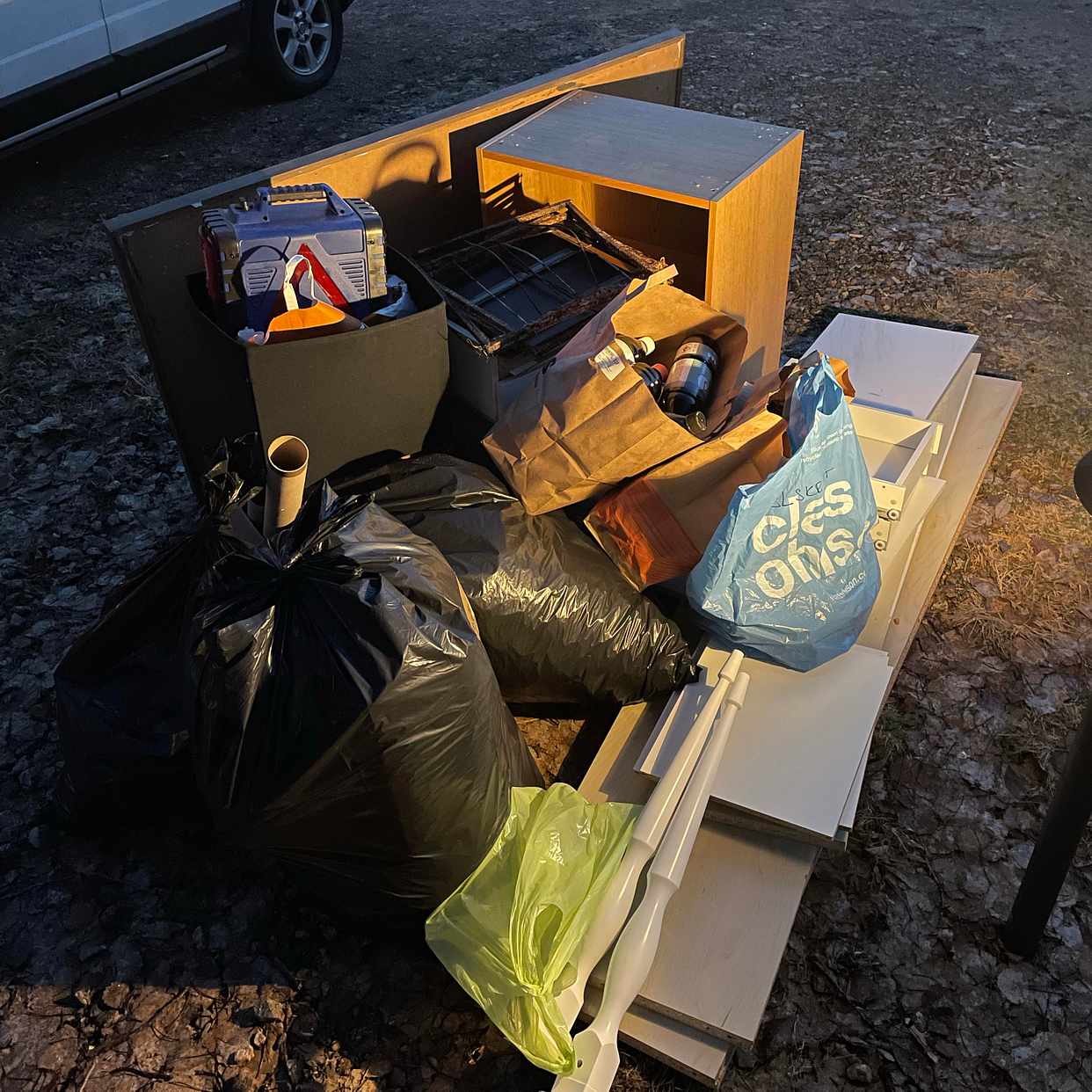 image of Till återvinning/återbruk - Gråbo