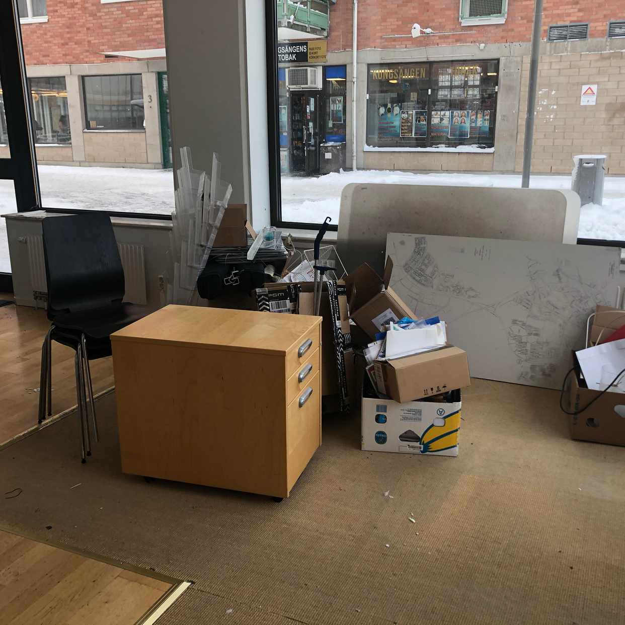 image of Tömning av skräp - Kungsängen