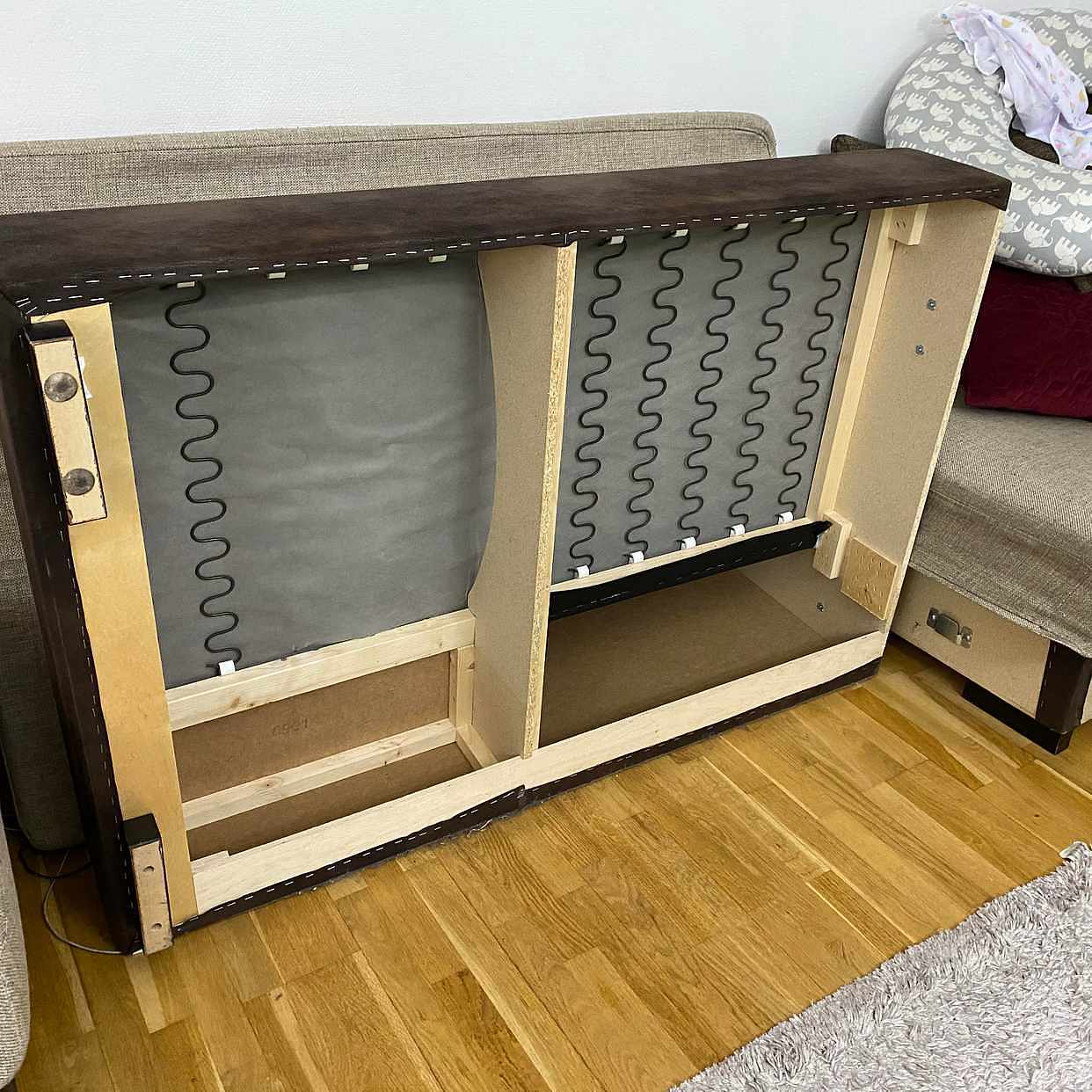image of Soffan divan vä+fotpall - 