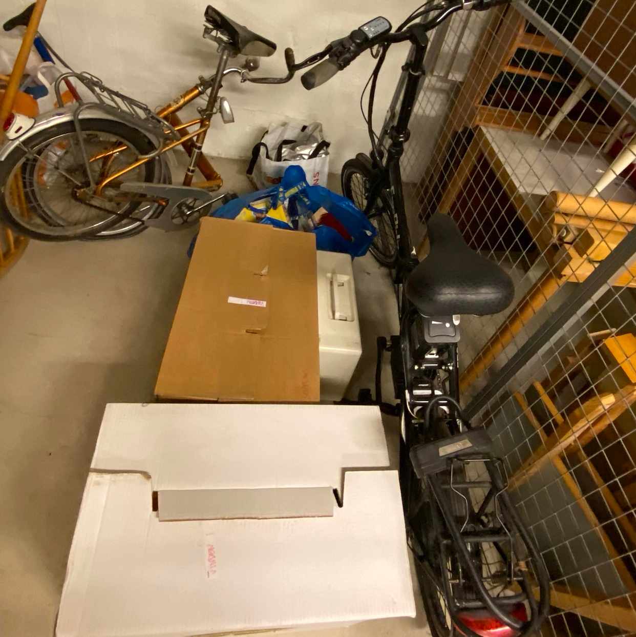 image of Flytta cykel+lådor - 