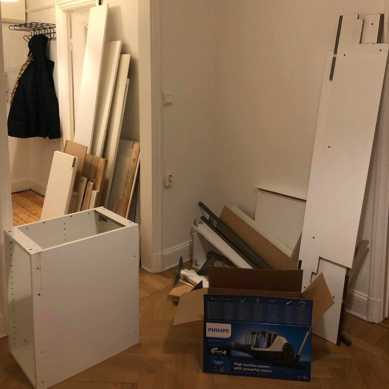 image of Refrigerator and shelves - Stockholm City