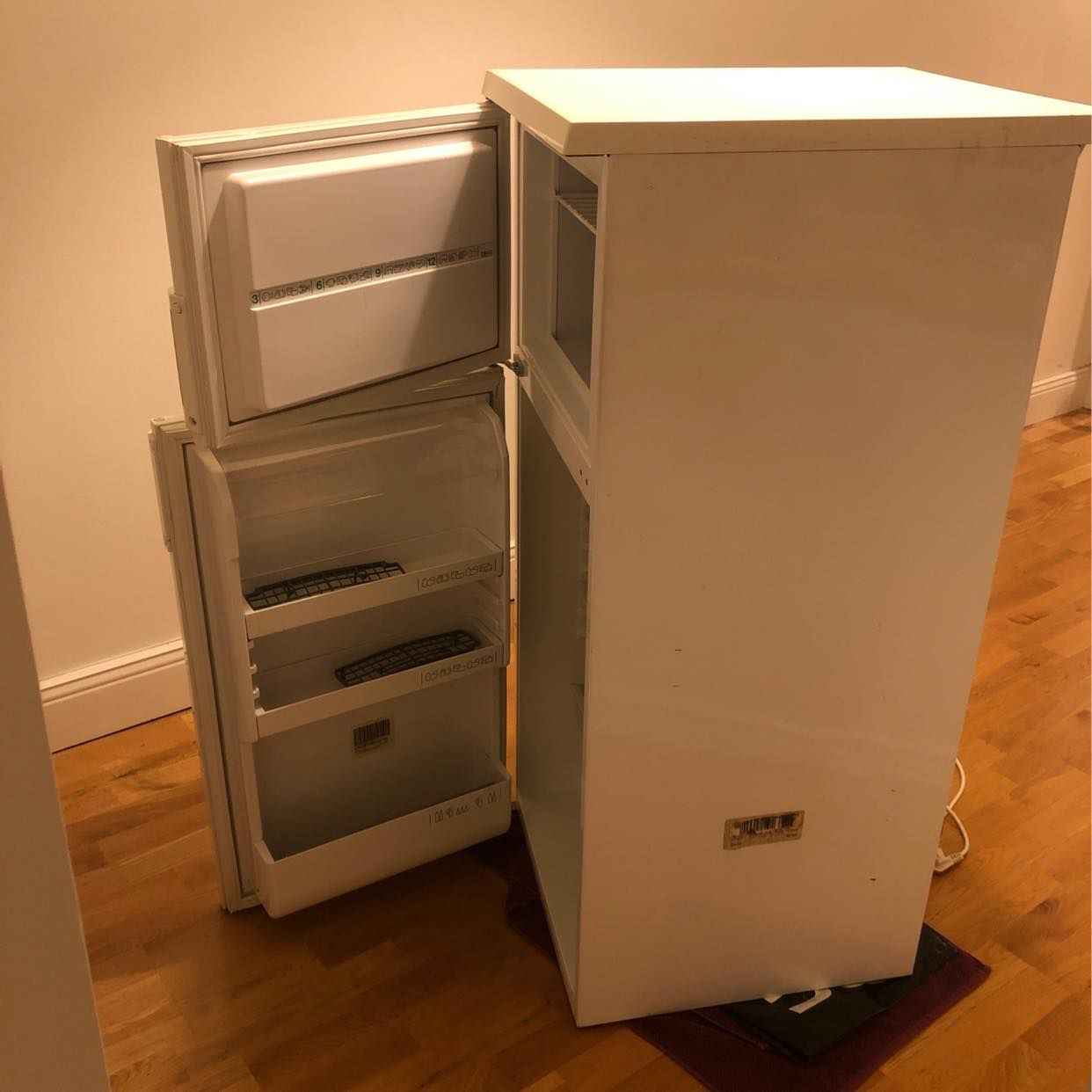 image of Refrigerator and shelves - Stockholm City