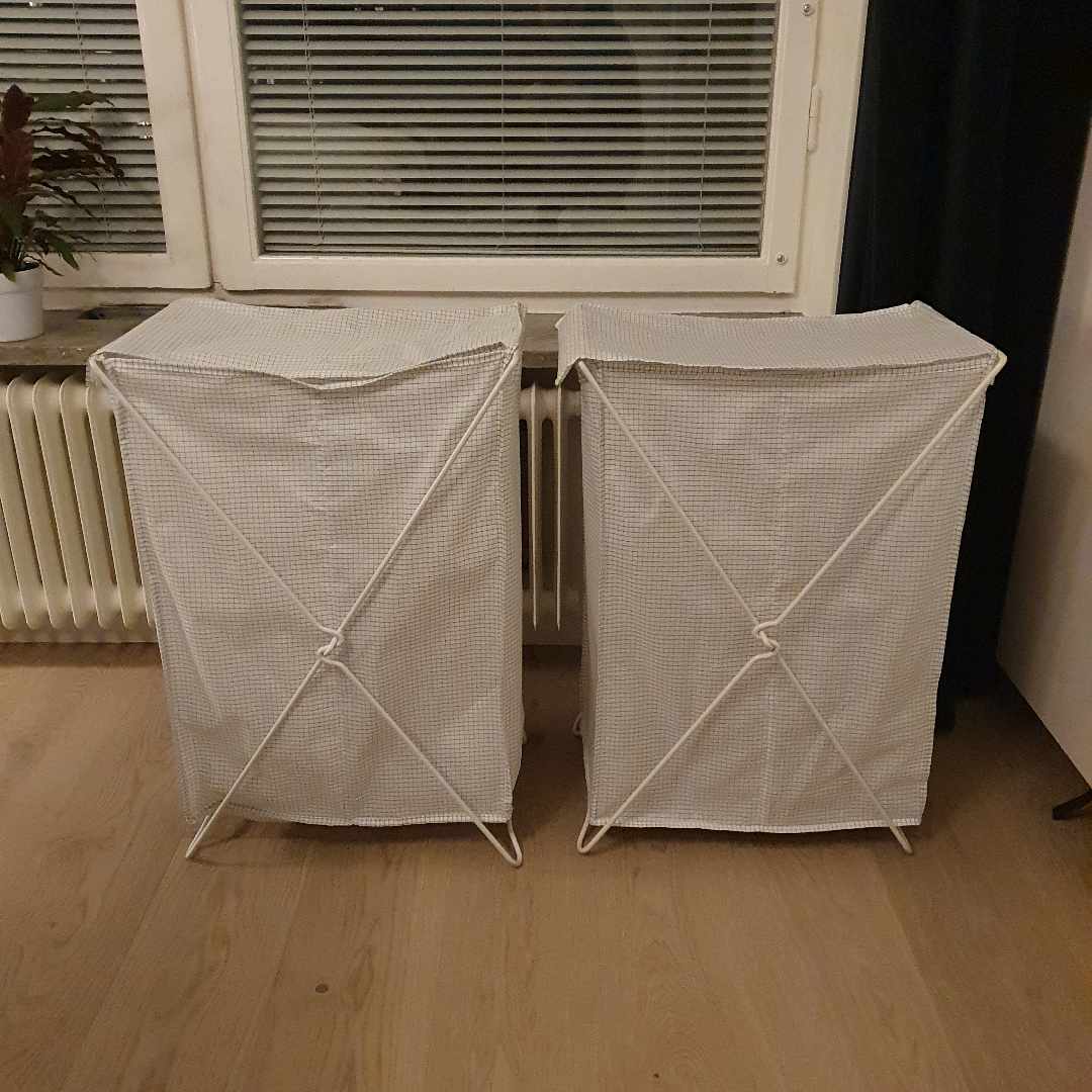image of 2 IKEA Tvättkorg 