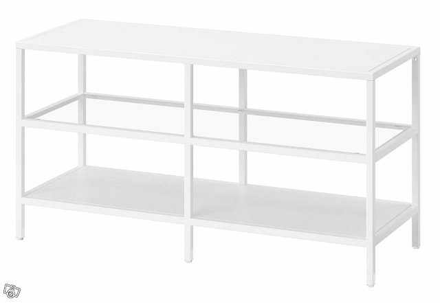 image of IKEA vittsjö TV-bänk vit - 