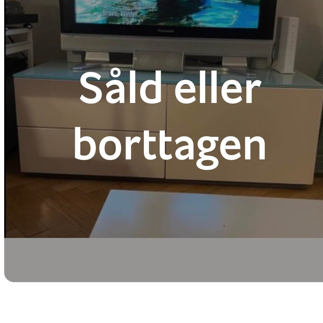 image of Hämta tv bänk - 