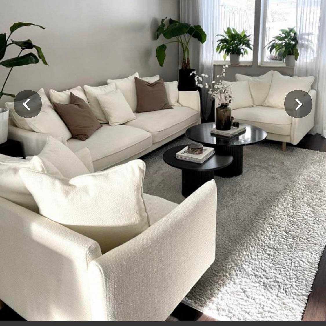 image of 1 soffa och 2 fåtöljer - 