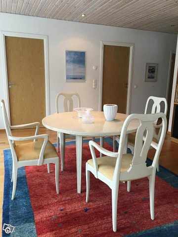 image of Matbord med sex stolar, C - 