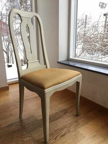 image of Matbord med sex stolar, C - 