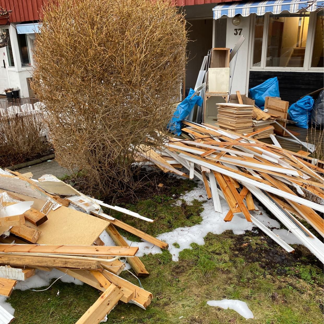 image of Bygg skräp - Bandhagen