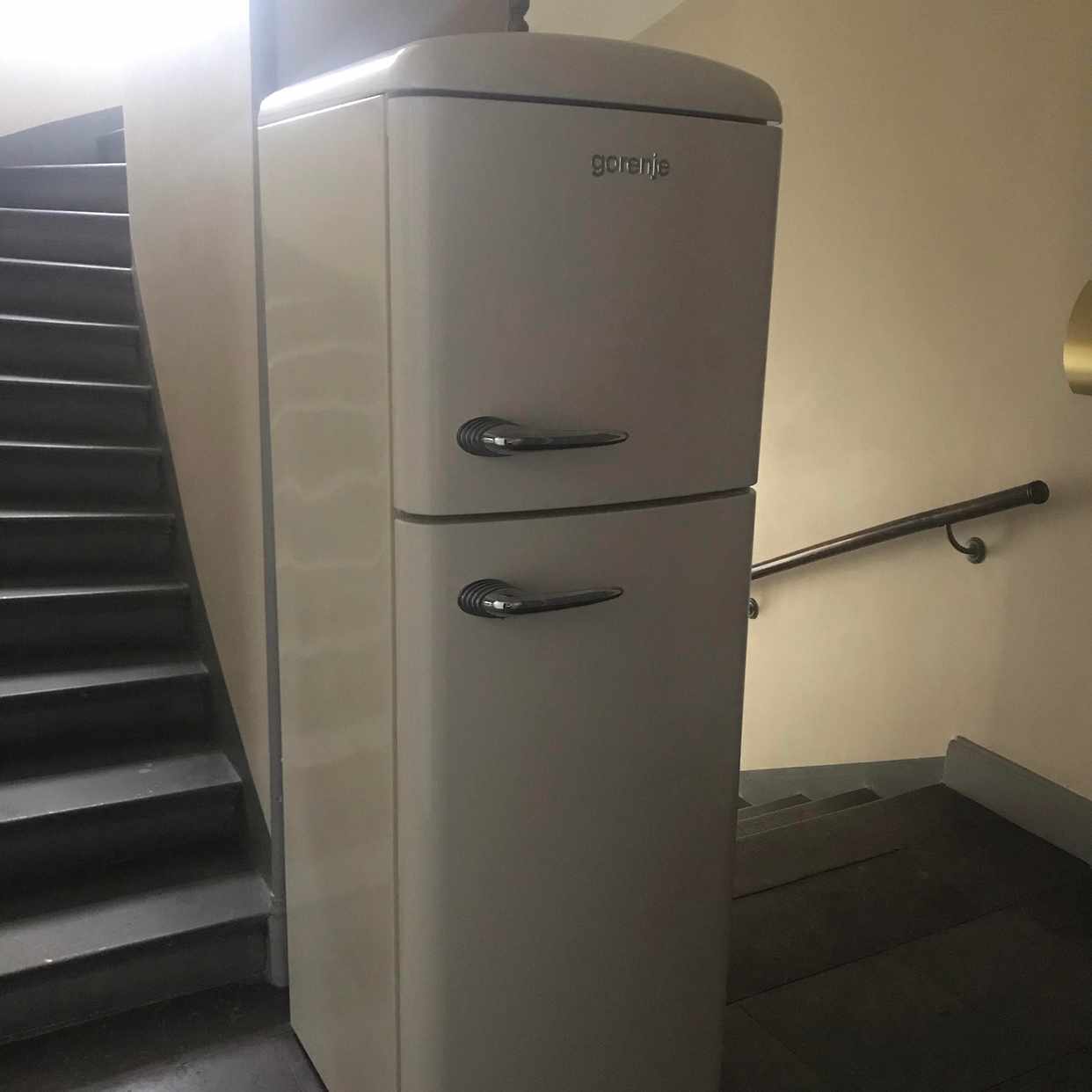 image of Move fridge to basement - 