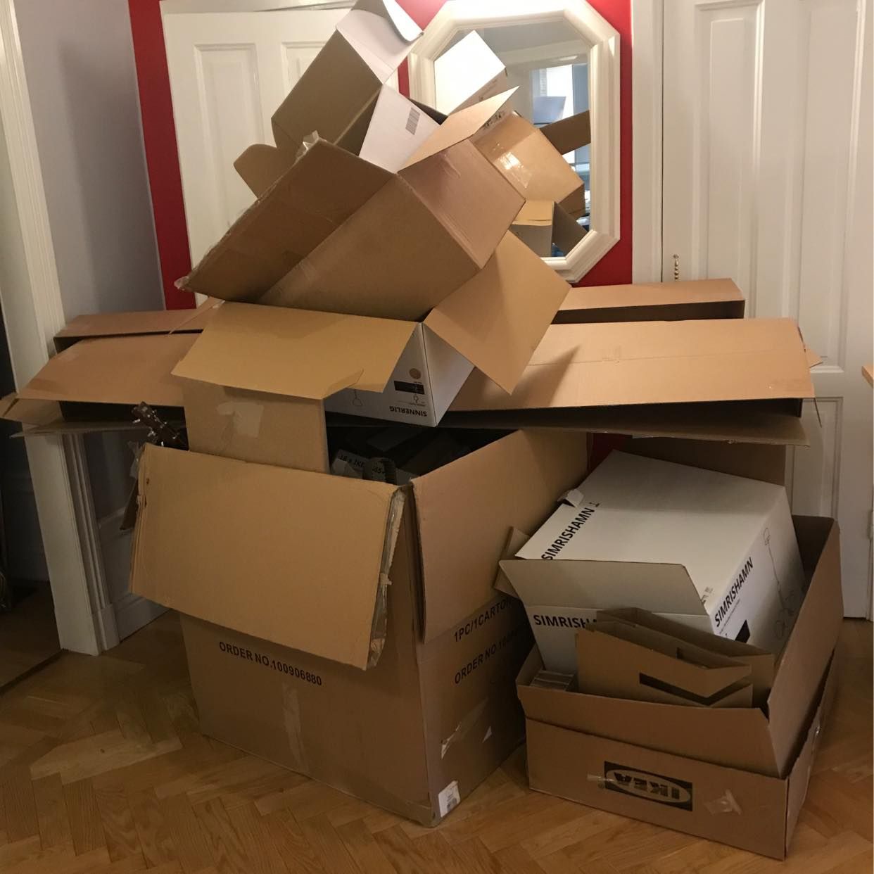 image of IKEA packaging - Stockholm