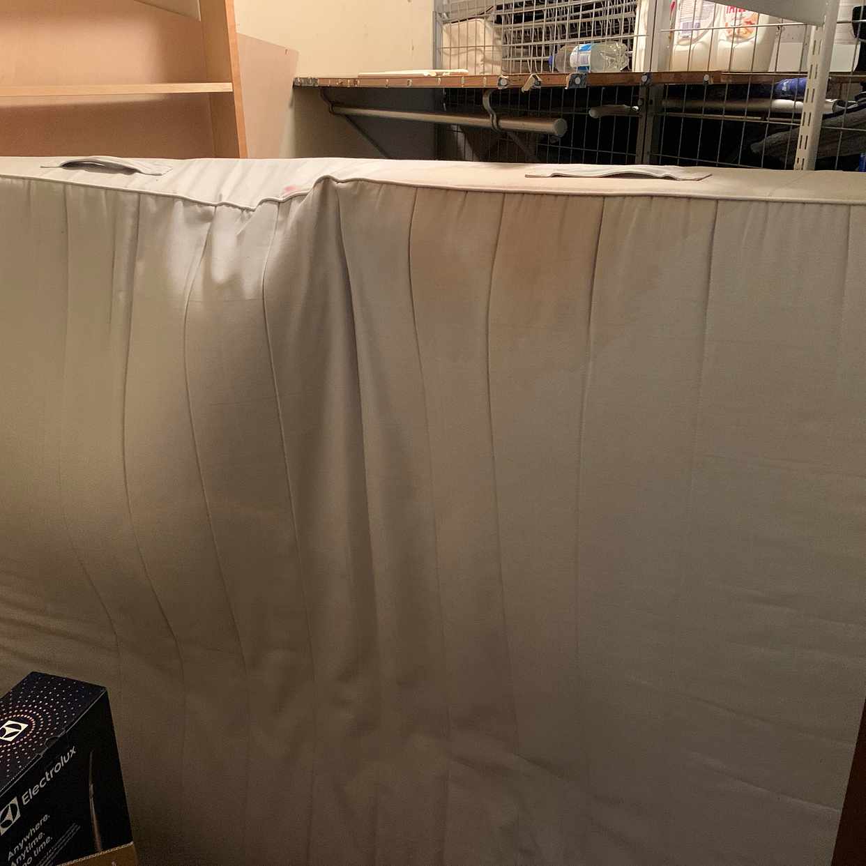 image of Bed and boxes - Huddinge