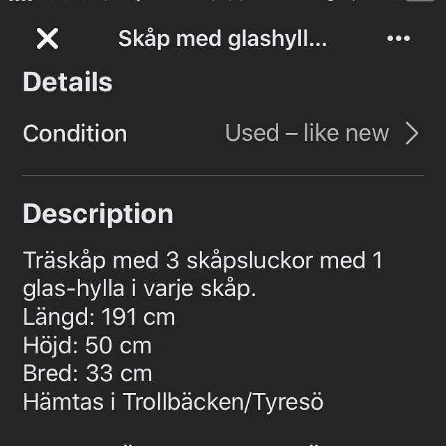 image of Stort skåp flytt - 