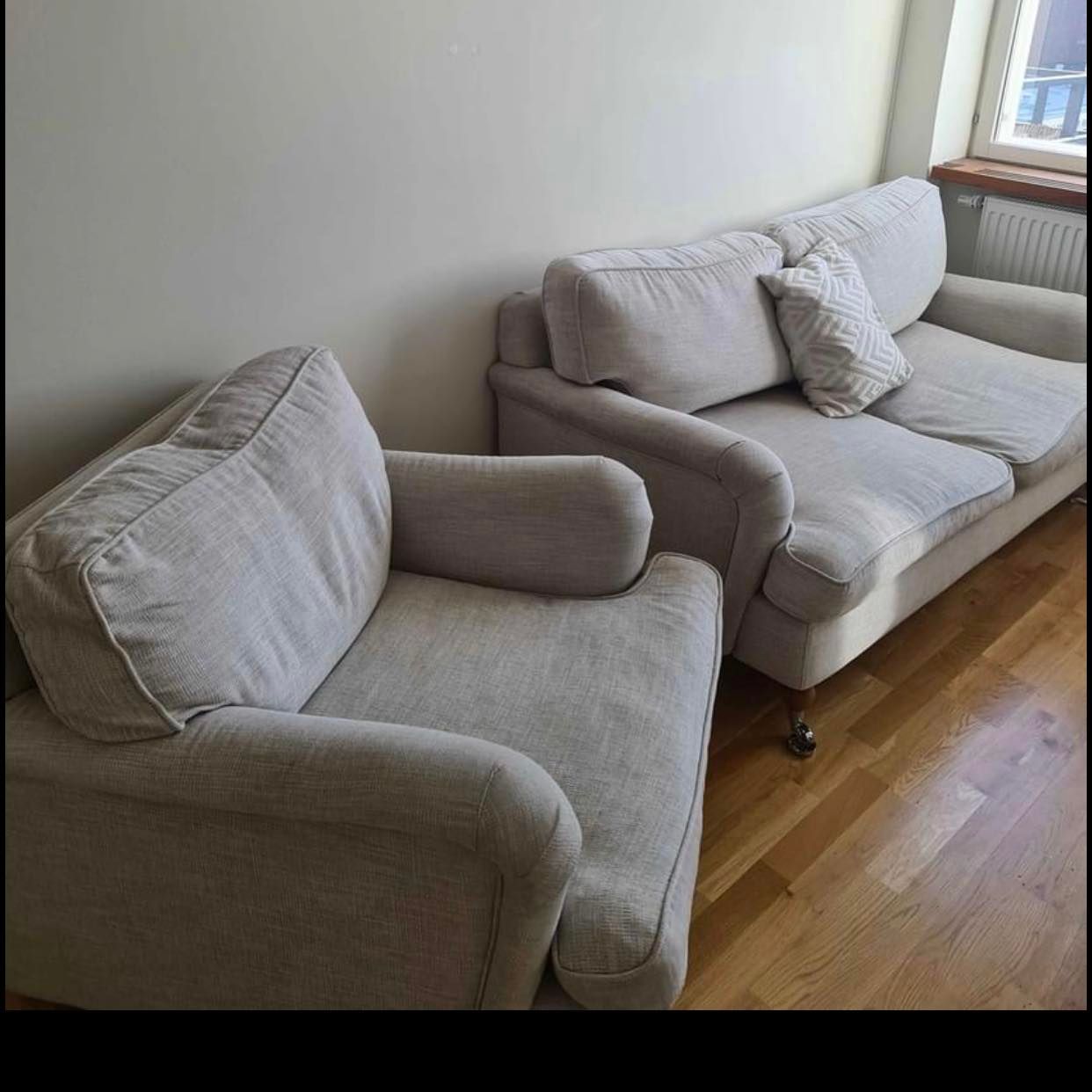 image of 2-sits soffa + fåtölj - 