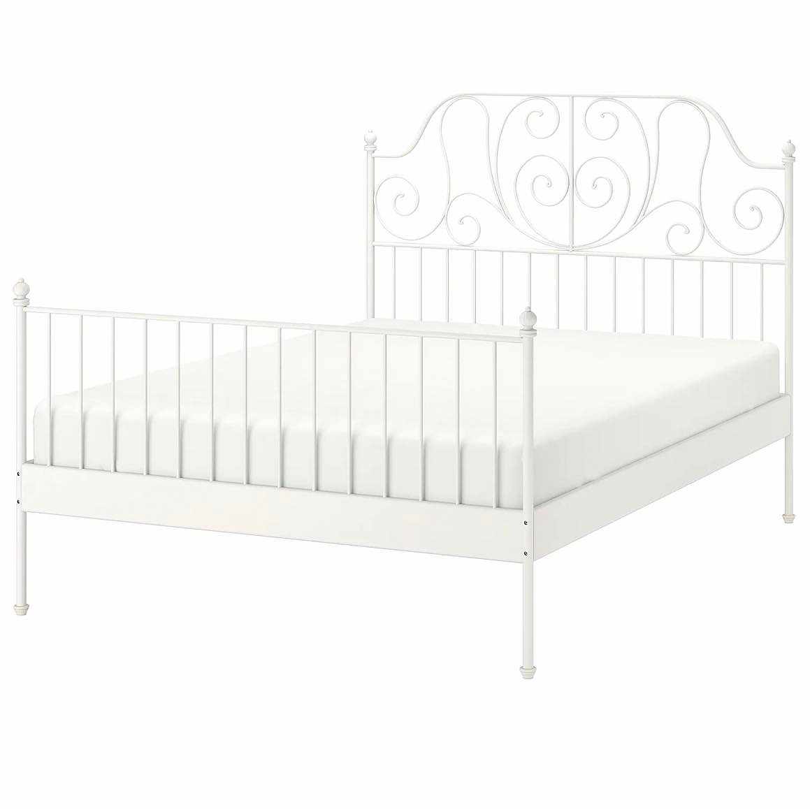 image of Double bed and mattress - 