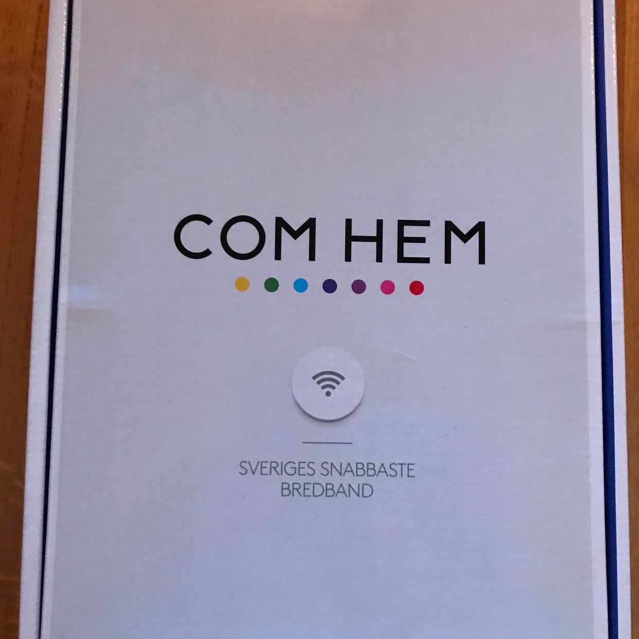 image of Com Hem modem BORTSKÄNKES - Stockholm