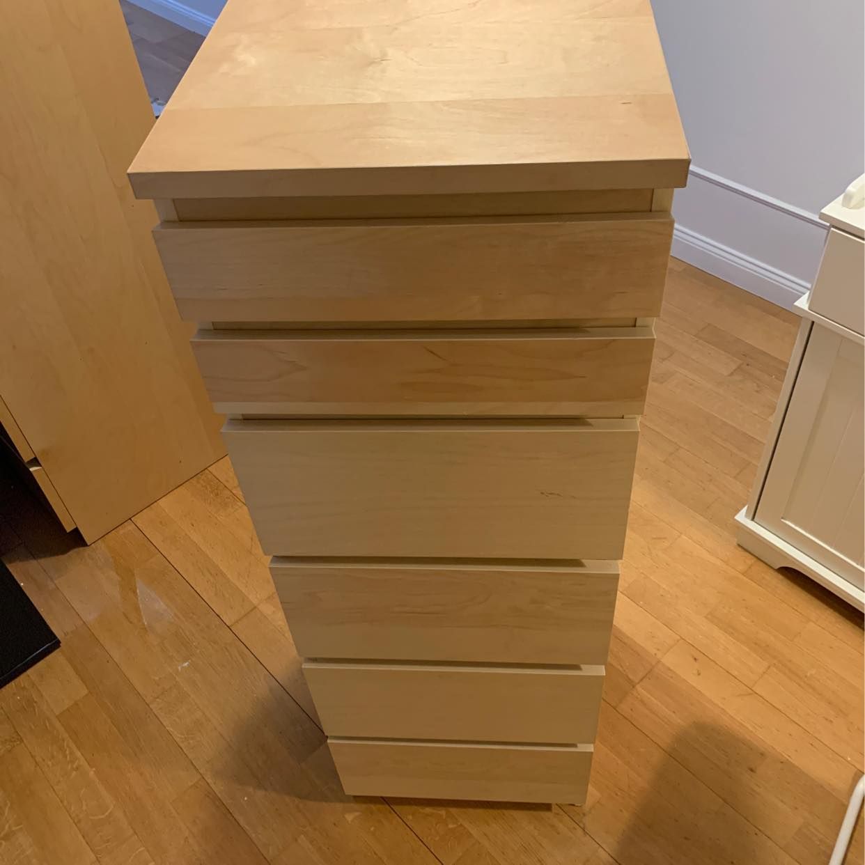 image of IKEA malm byrå bortskänke - Sollentuna