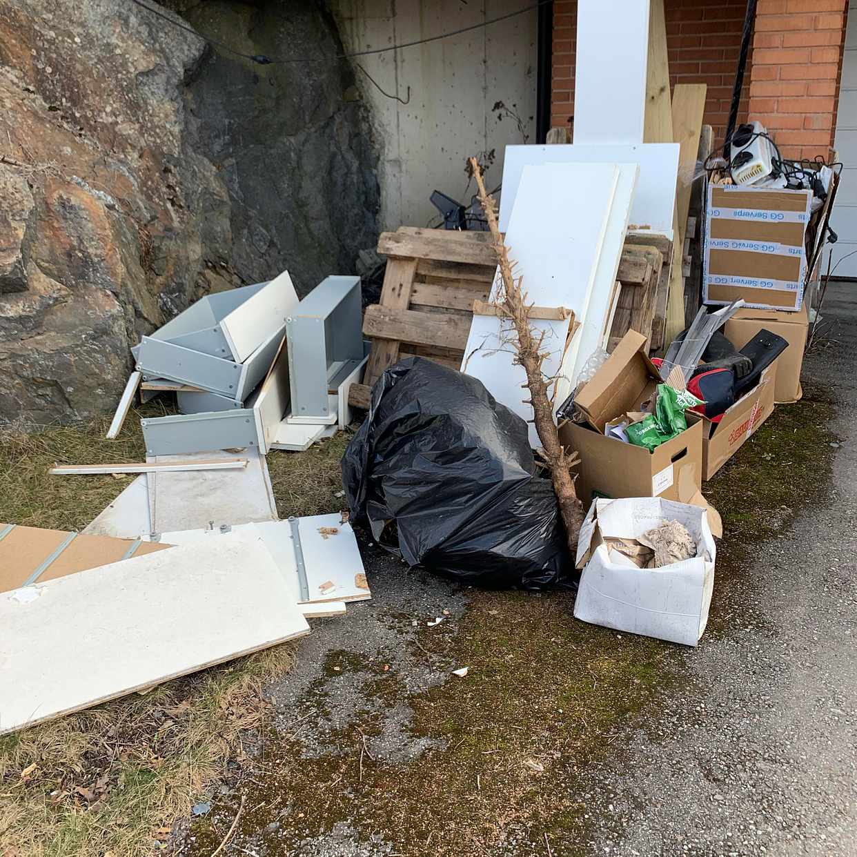 image of Torrsopor till tipp - Enskede