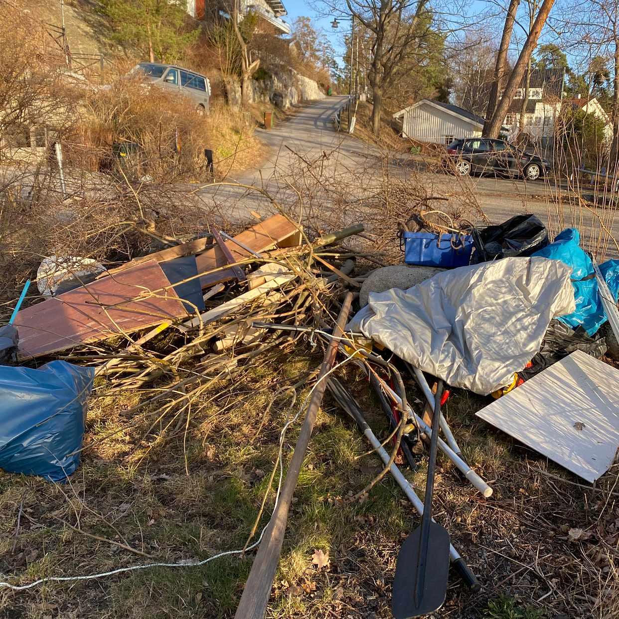image of Blandat avfall till återv - Saltsjöbaden